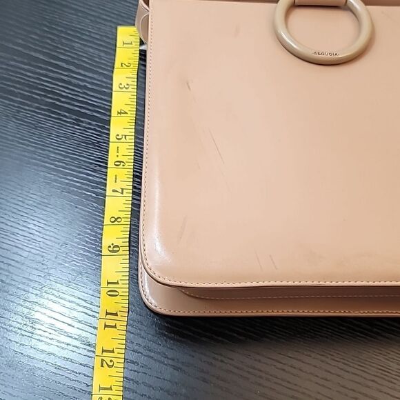 Sequoia Parise Vintage Leather Shoulder Bag - Picture 9 of 12